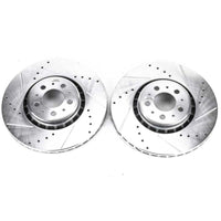 Power Stop 03-14 Volvo XC90 Front Evolution Drilled & Slotted Rotors - Pair