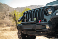 DV8 Offroad 2018-2025 Wrangler JL Push Bar for Mopar Rubicon Steel Bumper