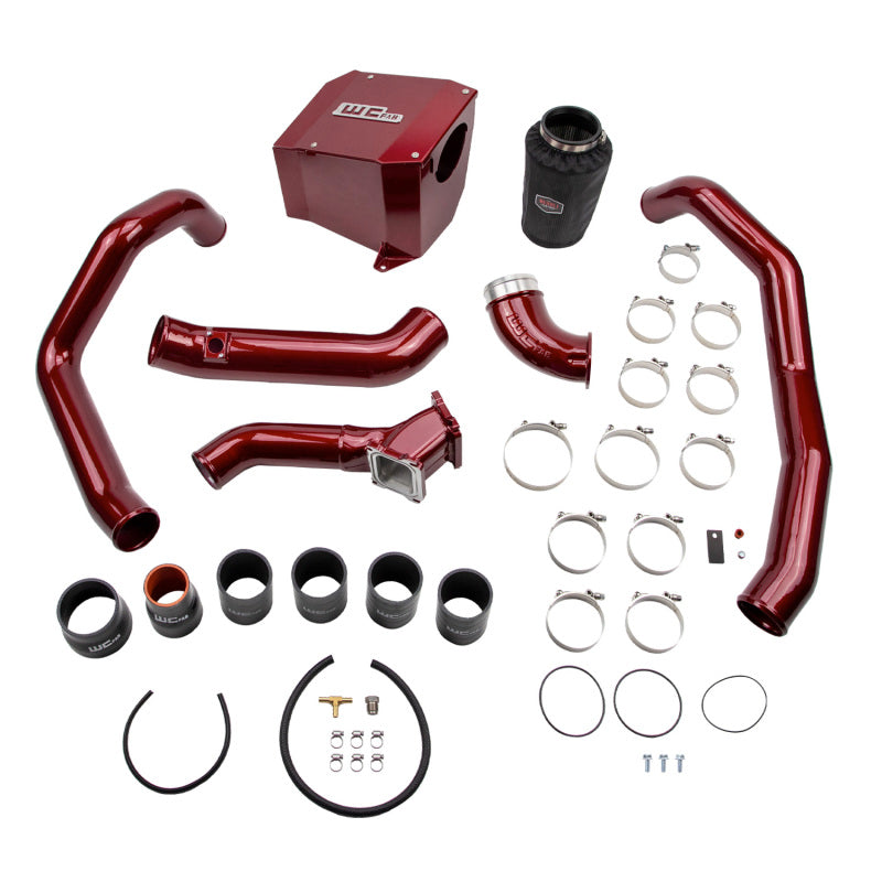 Wehrli 01-04 Duramax LB7 Stage 2 High Flow Intake Bundle Kit - Bronze Chrome