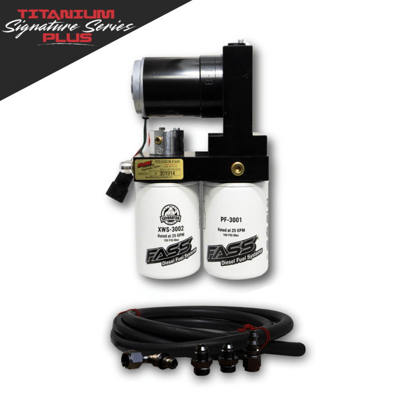 FASS 08-10 Ford F250/F350 Powerstroke 100gph Titanium Series Plus Fuel Air Separation System