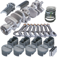 Eagle Chevy LT1 350 1Pc 3.750in Crank 5.700in I-Beam Rods -5cc 4.040in Pistons Rotating Assembly