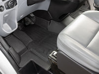 WeatherTech 15-19 Ford Transit 1st Row Front FloorLiner HP for Vinyl Floors - Black