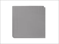 WeatherTech Comfort Mat Connect Corner Mat 25 x 25in. Bordered - Grey