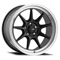 Konig Countergram 17x8 5x120 ET35 Matte Black / Matte Machined Lip