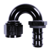 Russell 12AN Twist-Lok 180 Degree Hose End - Black