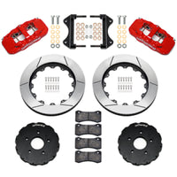 Wilwood 14-19 Chevrolet Corvette C7 AERO6 Front BBK - 14.00 Rotor - Red