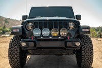 DV8 Offroad 2018-2025 Wrangler JL Push Bar for Mopar Rubicon Steel Bumper