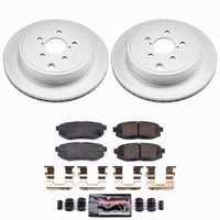 Power Stop 13-16 Scion FR-S Rear Z23 Coated Brake Kit