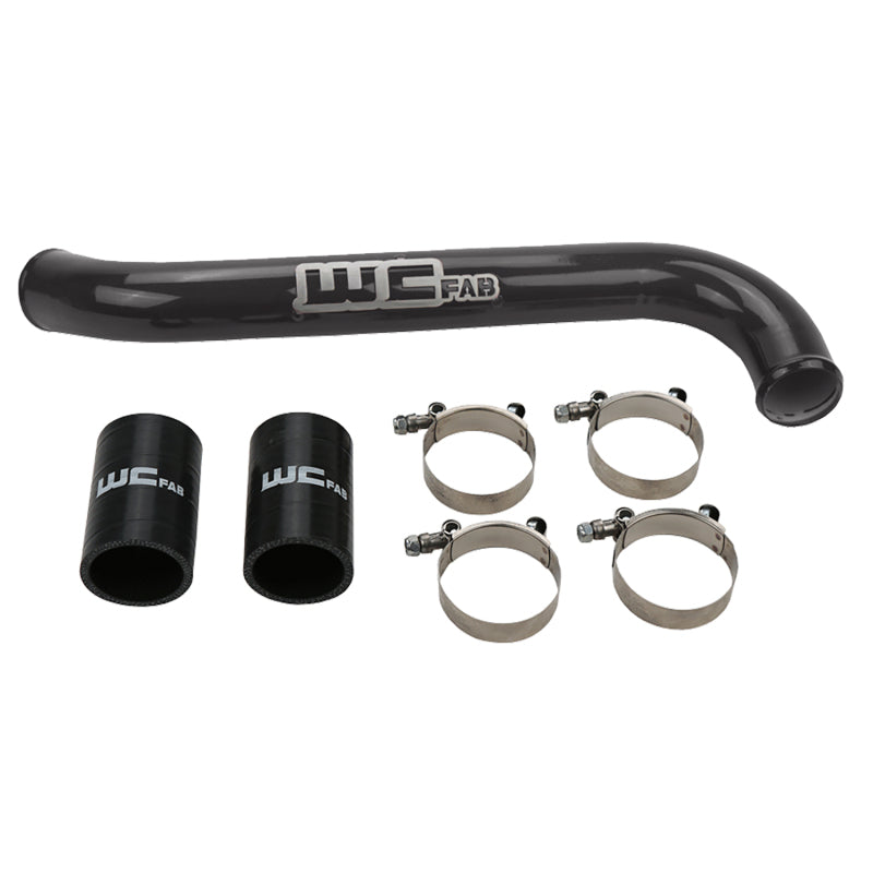 Wehrli 17-19 Chevrolet 6.6L L5P Duramax Upper Coolant Pipe - Bengal Silver