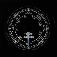 Autometer Chrono 2-1/16in 120-280 Degree Temperature Gauge