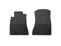 WeatherTech 02+ Lexus SC 430 Front Rubber Mats - Black
