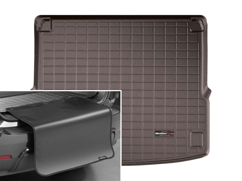 WeatherTech 2020+ Audi Q5 PHEV Cargo With Bumper Protector - Cocoa