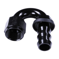 Russell 10AN Twist-Lok 180 Degree Hose End - Black