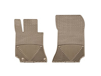 WeatherTech 10+ Mercedes-Benz E-Class Sedan (W212) Front Rubber Mats - Tan
