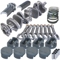 Eagle Chevy 350 3.750in Crank 6.000in I-Beam Rods -16cc 4.060in Pistons Rotating Assembly