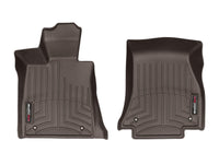 WeatherTech 2016+ BMW 7-Series Front FloorLiner - Cocoa