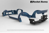 GReddy RPS13 V2 Rocket Bunny Aero Side Skirts Only