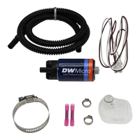 DeatschWerks DW Micro Series 210lph Low Pressure Lift Fuel Pump w/ Universal Install Kit