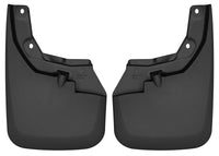 Husky Liners 16-22 Toyota Tacoma w/ OE Fender Flares Custom Molded Front Mud Guards - Black