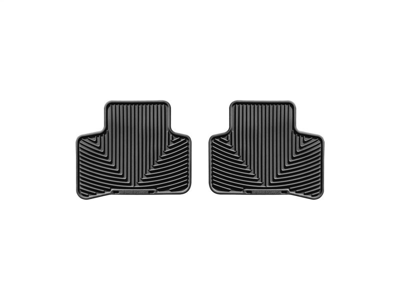 WeatherTech 09+ Mercedes-Benz GLK-Class (X204) Rear Rubber Mats - Black