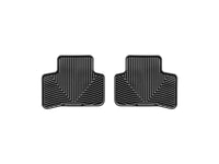 WeatherTech 09+ Mercedes-Benz GLK-Class (X204) Rear Rubber Mats - Black