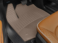 WeatherTech 21-26 Chrysler Pacifica/21-25 Pacifica Hybrid Front All Weather Floor Mats - Tan