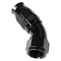 Russell Black 45 -12 Pro Ptfe Hose End