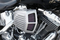 K&N Street Metal Intake System - Shaker Touring 2017 Silver Intake System-Harley-Davidson