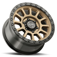 ICON Hulse 18x9 / 6x5.5 / 25mm / 6in BS Satin Bronze w/ Gloss Black Lip