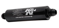 K&N 2in OD x 9in L 10AN 25 Micron In-Line Fuel/Oil Filter