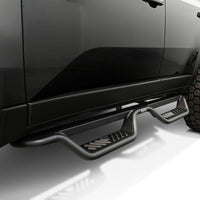 Westin 24-26 Toyota Land Cruiser Outlaw Drop Nerf Step Bars Textured Black