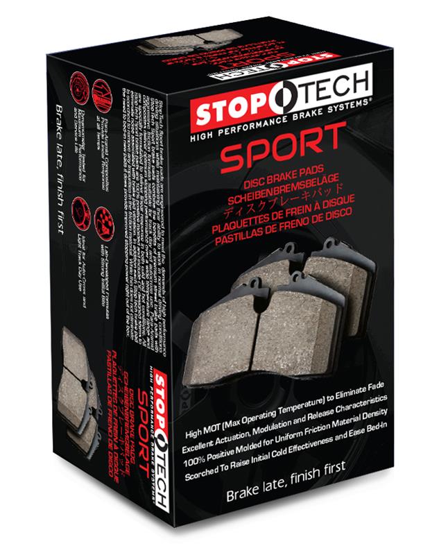 StopTech Performance 01-02 BMW Z3 / 03-09 Z4 / 10/90-07 3 Series / 99-09 Saab 9-5 Rear Brake Pads