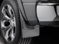 WeatherTech 19+ Dodge Ram w/ Factory Flares Rear No Drill Mudflaps - Black