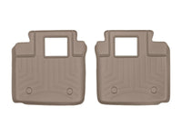 WeatherTech 2014+ Maserati Quattroporte Rear FloorLiner - Tan (fits Models w/4 Zone Climate Control)