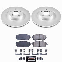 Power Stop 04-06 Subaru Baja Front Z23 Coated Brake Kit
