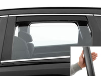 WeatherTech 17-22 Honda CR-V Rear Rear Side Window Deflectors - Matte Blk