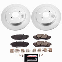 Power Stop 21-25 Lexus ES250 Rear Z23 Coated Brake Kit
