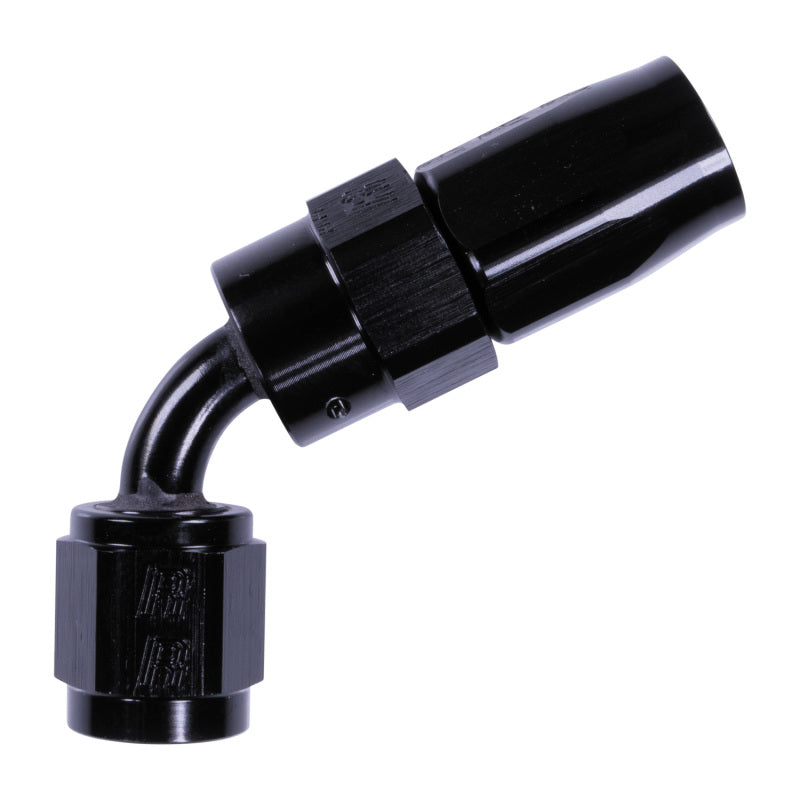 Russell 4AN ProClassic 60 Degree Hose End - Black