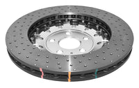 DBA 12-13 Audi TT Quattro RS (370mm Front Rotor) Front 5000 Series Drilled Rotor w/Silver Hat
