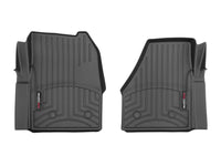 WeatherTech 2019+ Freightliner Cascadia Front FloorLiner for Vinyl Floors - Black