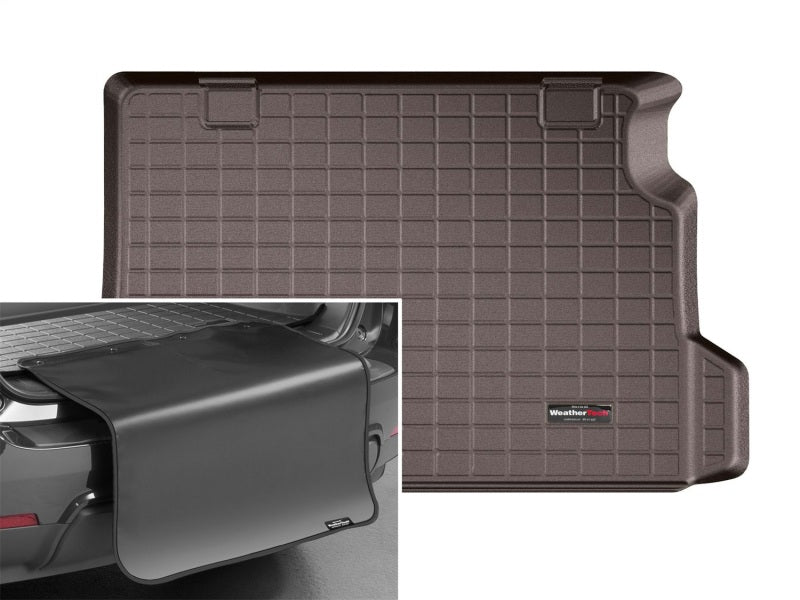 WeatherTech 2020+ BMW X3 30e Cargo With Bumper Protector - Cocoa