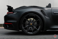 Vossen x Champion RS92 20x12 / Centerlock / ET50 - Gloss Black Wheel - (991 Turbo - Rear)