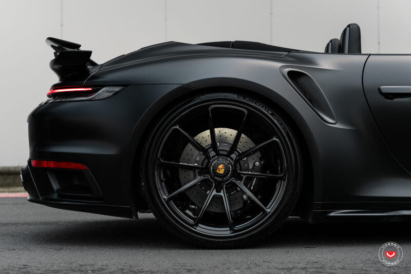 Vossen x Champion RS92 21x12.5 / Centerlock / ET48 - Gloss Black Wheel - (991 GT3RS - Rear)