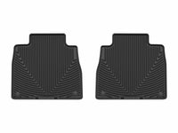 WeatherTech 20-25 Mercedes-Benz AMG GLS 63 SUV 2nd Row Rear All-Weather Floor Mats - Black