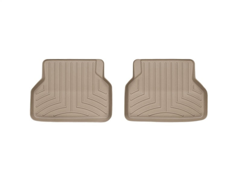 WeatherTech 04-10 BMW 5-Series (E60) Rear FloorLiner - Tan