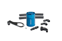 Volant 21-25 Ford Bronco 2.3L Turbo 3oz Aluminum Oil Catch Can w/Mounting Bracket - Blue