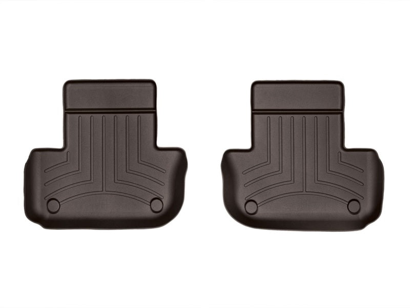 WeatherTech 2014+ Maserati Ghibli Rear FloorLiner - Cocoa