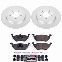 Power Stop 05-08 Ford Escape Rear Z23 Coated Brake Kit