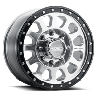 Method MR315 18x9 +18mm Offset 8x170 130.81mm CB Polished Wheel - Gloss Black Lip