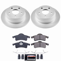 Power Stop 99-04 Jeep Grand Cherokee Rear Z23 Coated Brake Kit